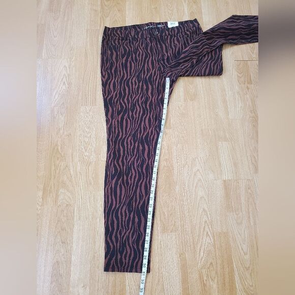 Inc International Concepts Tiger-Print Skinny Jeans sz 16 - Picture 11 of 16